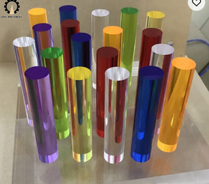 قضبان زجاجية ملونة من البوروسيليكات <span class=keywords><strong>3.3</strong></span> باللون الأزرق والأصفر والأحمر - Product Image 3