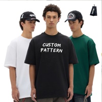 T-shirts en coton imprimés pour hommes, prix de gros, haute qualité, personnalisables, surdimensionnés, impression et broderie, marque privée