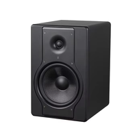 Paire d'enceintes de studio professionnelles Rayco D5 5 pouces à deux voies en bois, portables et durables pour l'utilisation en studio et l'enregistrement musical
