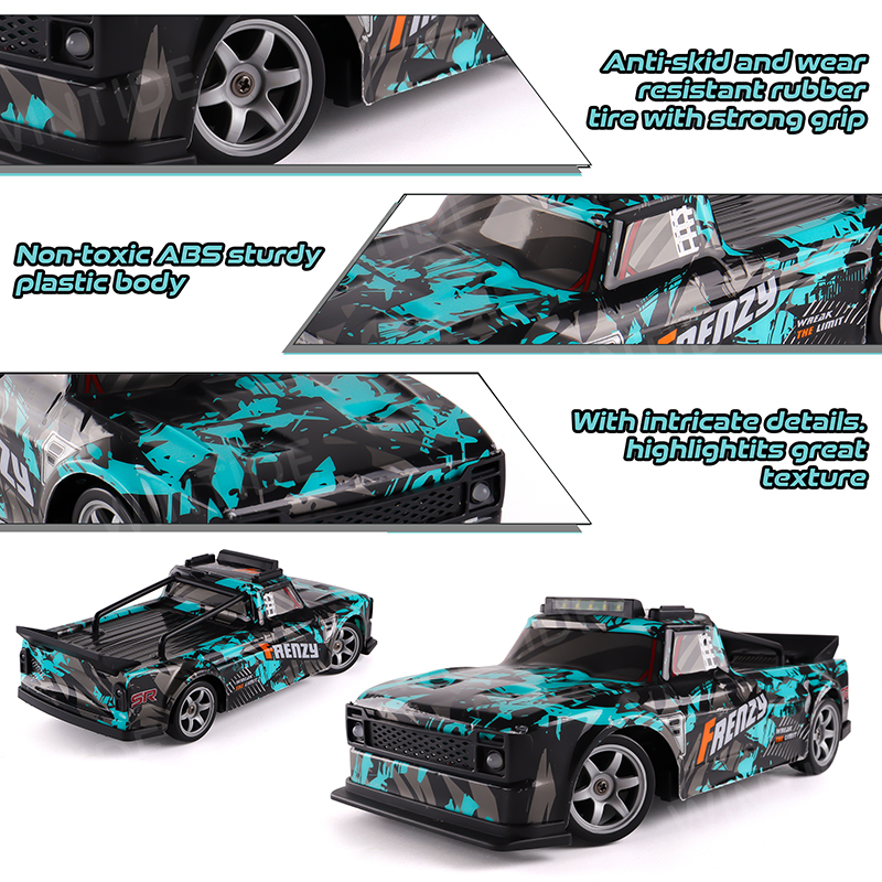 drift rc car with servo and gyro