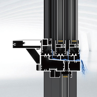 Promotion : Fenêtre coulissante moderne en alliage d'aluminium – Double vitrage insonorisé et étanche pour usage résidentiel, cuisine, hôtel, certifiée Energy Star