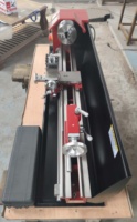 Mini tour à métaux 8x31 horizontal avec moteur sans balais 1KW, vitesse variable de précision, filetage automatique, marche avant et arrière