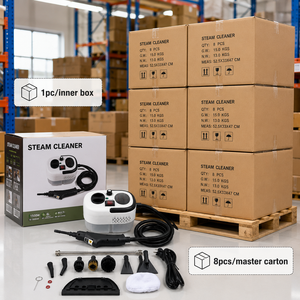 Limpiador a Vapor Portátil de Alta Presión OEM ODM de 1500W y 3 Bares, Máquina de Limpieza Multiusos con 6 Niveles Ajustables para Hogar, Autos y Cocina - Product Image 6