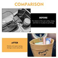 Impression personnalisée de votre propre logo, sac en papier kraft recyclable pour plantes en pot, lavable, de qualité alimentaire, imperméable, pour l'emballage des plantes en pot