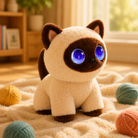 Peluche interactive intelligente AI Chat Parlant : Robot éducatif et divertissant avec réponses émotionnelles pour enfants – Idée cadeau