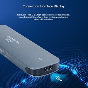 Nueva Bolsa de Almacenamiento Portátil para SSD de 1 TB, <span class=keywords><strong>Compatible</strong></span> <span class=keywords><strong>con</strong></span> Teléfonos <span class=keywords><strong>Mac</strong></span>, <span class=keywords><strong>Disco</strong></span> <span class=keywords><strong>Duro</strong></span> Externo Tipo-C <span class=keywords><strong>con</strong></span> Carcasa Metálica, 7200 RPM - Product Image 4
