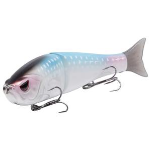 Señuelo <span class=keywords><strong>de</strong></span> Pesca Segmentado y Articulado, Cebo Artificial Duro para Agua Dulce y Salada, para la Pesca <span class=keywords><strong>de</strong></span> Peces Depredadores - Product Image 1