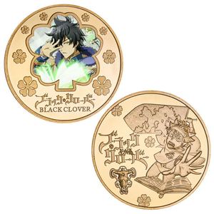 Badge en métal moulé sous pression sur le thème de l'anime Black Clover, souvenir commémoratif, emballé individuellement - Product Image 2