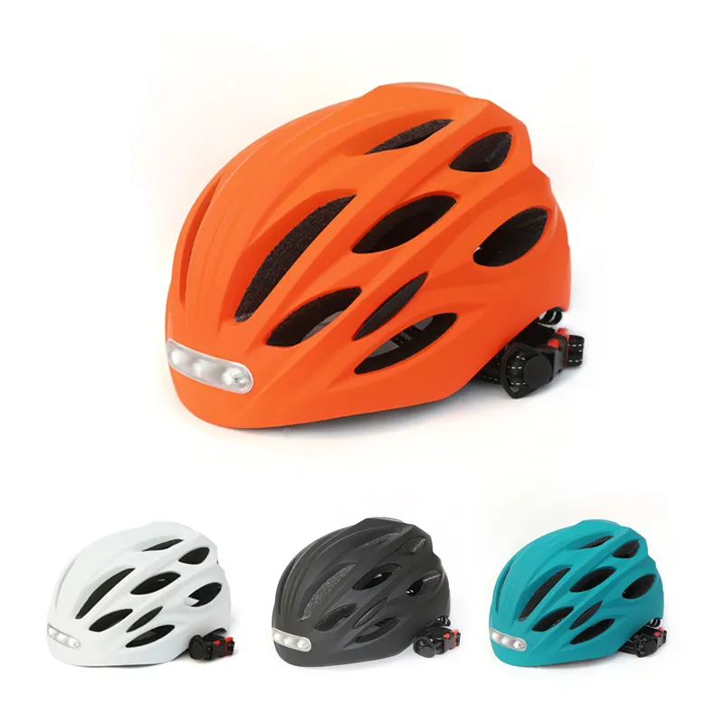 Casco de bicicleta con luz led certificada por la CE CPSC para hombre y mujer, cascos para bicicleta urbana, para montar en monopatín y carretera