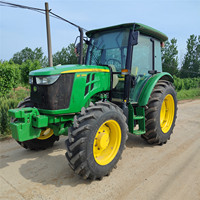 Tractor John deerre 4x4wd 120hp, con implementos agrícolas, gran oferta