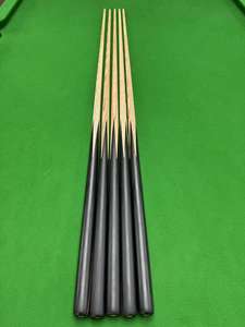 Taco <span class=keywords><strong>de</strong></span> <span class=keywords><strong>Billar</strong></span> Negro Hecho a Mano con Incrustaciones Exquisitas para la Mejor Experiencia <span class=keywords><strong>de</strong></span> Juego - Product Image 3