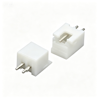 Connecteurs mâles JST B2B-XH-A 2 cœurs 250V, bornes à pas de 2,5 mm, câbles d'alimentation pour connecteurs de carte PCB, câblage électronique domestique