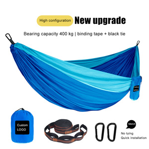 Parachute pliable et ultraléger pour l'extérieur, balançoire de camping en nylon, double longueur et largeur supplémentaires, hamac super léger - Product Image 2