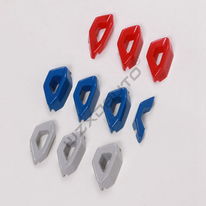 Grille de capot avant WZXD, couvercle de tuning, 3 couleurs, rouge, bleu, gris clair, accessoires décoratifs pour 2021 2022 - Product Image 5