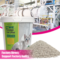 Litière pour chat de qualité supérieure, sans poussière, absorption rapide, désodorisation longue durée, litière pour chat en bentonite mélangée pour les propriétaires multi-chats