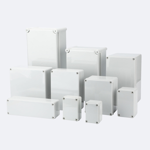 다양한 크기의 방수 ABS 플라스틱 전기 접속함 IP67 분전함 (야외용 보호 기능 포함) - Product Image 1