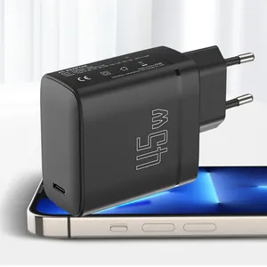 Lvxiangyuan 45W GaN USB-C Wall Charger PD PSS 1- Port Fast Charging Usb Type C Power Charger Adapter For Phone Tablet Laptop