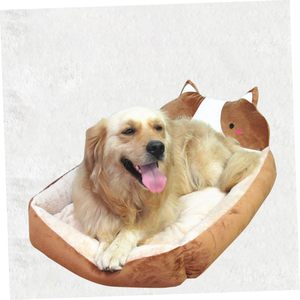Vente en gros OEM disponible, logo personnalisé, lit confortable pour chat en fibre solide, imperméable, respirant et moelleux - Product Image 2