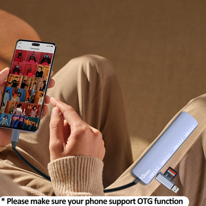 USB <span class=keywords><strong>3.2</strong></span> Gen <span class=keywords><strong>2</strong></span> Hub, kualitas tinggi dengan <span class=keywords><strong>2</strong></span> port USB-A & <span class=keywords><strong>2</strong></span> port USB-C USB C Hub Transfer Data 10Gbps untuk Laptop, PC Desktop, Mac - Product Image 6