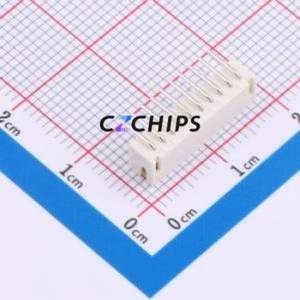 ZX-ZH1.5-WZ10P Wire-to-Board Pin Header Bent Lead Through Hole,P=1.5mm Connector 1x10P 1.5mm Right Angle Insert ZH - Product Image 2