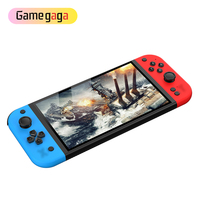 Console de jeu portable G90 Écran 7 pouces 4 Go 19000 jeux Linux DDR3 1 Go de RAM Batterie 4000 mAh Console de jeux vidéo HD portable