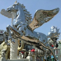 Sculpture de cheval, sculpture de cheval arabe, statue de cheval blanc, sculpture à vendre