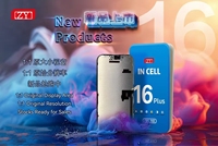 Écran LCD tactile FHD ZY pour iPhone 11 12 13 14 15 Plus 13 14 Pro 15 Pro 16 Pro Max – Pièce de rechange pour réparation d'écran de téléphone portable