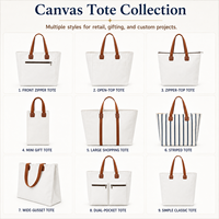 Sac fourre-tout en toile de coton GRS en tissu recyclé, écologique, avec support d'affichage hors ligne, nouvelle collection 2026, mode durable pour le commerce de détail