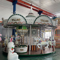 Manège Parapluie, Chaise Volante, Aire de Jeux Gonflable, Manège, Carrousels en Forme de Pastèque