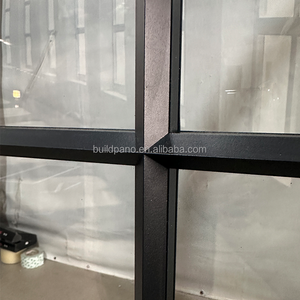 Europese Stijl Dubbele Ijzeren Gebogen Franse Deuren Antieke Patio Moderne Beveiliging Gehard Glas Exterieur Waterdicht Afgewerkt Oppervlak - Product Image 4