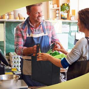 Customized Reusable Eco-Friendly Non Woven Shopping <b>Bag</b> with Logo Grocery Promotional <b>Bag</b> - Product Image 6