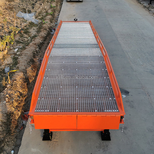 10 Ton ponsel halaman Memuat Ramp tinggi dapat disesuaikan wadah Forklift Dock hidrolik Dock pemuatan Dock Lift - Product Image 3