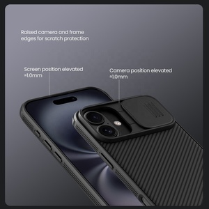 เคส <span class=keywords><strong>NILLKIN</strong></span> CamShield <span class=keywords><strong>Pro</strong></span> สำหรับ <span class=keywords><strong>iPhone</strong></span> 16 <span class=keywords><strong>Pro</strong></span> <span class=keywords><strong>Max</strong></span> ฝาปิดเลนส์กล้องแบบเลื่อน ป้องกันรอยขีดข่วนและกันกระแทก - Product Image 6