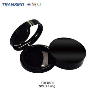 Blush Stick Box Packaging <b>Mirrored</b> Empty Compact Powder case <b>Black</b> Plastic Container Powder case - Product Image 4
