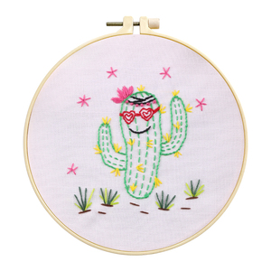 カスタマイズ可能な刺繍手工芸品Diyクロスステッチセット、3D刺繍セット、サボテンシリーズ刺繍セット卸売価格 - Product Image 2