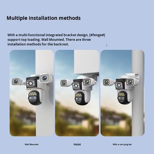 8MP siêu rõ ràng ngoài trời wifi không dây Dome Camera tầm nhìn ban đêm Pan-Tilt đám mây lưu trữ dữ liệu cho nhà giám sát CMOS cảm biến - Product Image 6