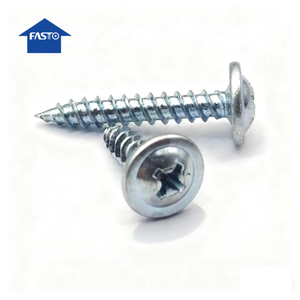 จาก <span class=keywords><strong>FASTO</strong></span> # 8 # สกรูเกลียวปล่อยหัวเวเฟอร์แบบฟิลลิปส์  ขนาด 10 มม. 4.2 มม. 4.8 มม. รุ่น C1022A  ทำจากแผ่นโลหะชุบสังกะสี - Product Image 1