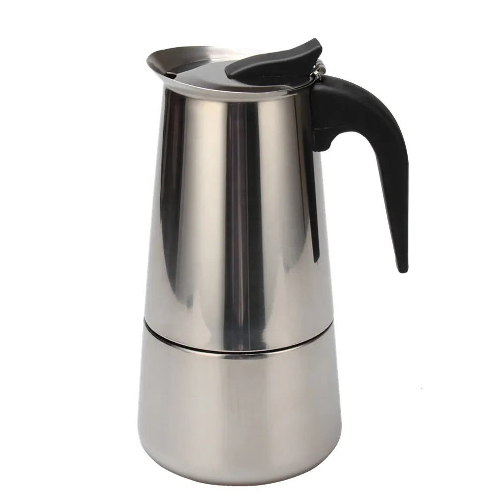 Coffee Maker Pot Stovetop Stainless Steel Moka Pot Espresso Coffee Maker