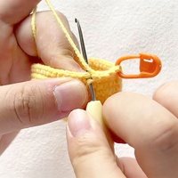 Nouvel ensemble d'accessoires pour sacs au crochet, jouets au crochet DIY, kit d'animaux en tricot et crochet faciles pour débutants