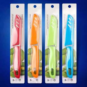 Vente en gros Couteaux d'office écologiques en acier inoxydable personnalisés pour la cuisine Couvercle d'épluchage portable pour fruits et légumes - Product Image 5