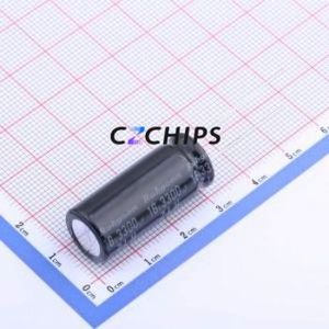 ตัวเก็บประจุอิเล็กโทรไลต์อะลูมิเนียมแบบ Through-Hole รุ่น 16ZLH3300MEFC12.5X30 ขนาด D12.5xL30 มม. 3300uF 20% 16V 2.415A-120Hz - Product Image 1