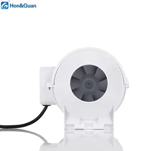 Ventilatore a flusso assiale per condotto in linea a flusso misto leggero per Hon & Guan