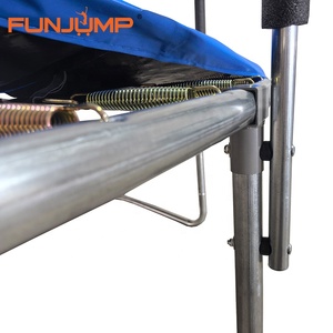 Funjump 6FT 8FT 10FT 12FT 14FT 16FT pour enfants, <span class=keywords><strong>trampoline</strong></span> rond de plein air avec <span class=keywords><strong>filet</strong></span> de sécurité et sac à chaussures - Product Image 4