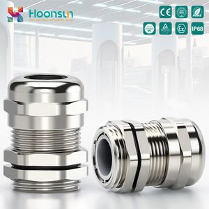 Ip68 Metalen Kabel Klier Messing Met Vernikkelde M32, M40, M50 - Product Image 2