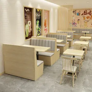 Commercial pub and restaurant furniture fast food cafe shop restaurant booth dining seating restaurant chair and tables for sale
