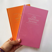 Cuaderno de Gratitud Diario Tamaño A5 con Cubierta de Tela Personalizada, Venta al Por Mayor