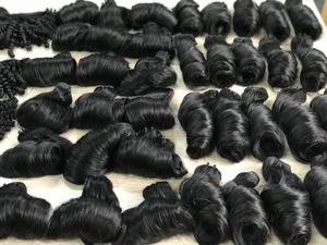 ผมต่อแบบหยักศกสองชั้นเครื่องทำผมลอนเด้งแบบเวียดนามใหม่ฤดูใบไม้ผลิ - Product Image 4