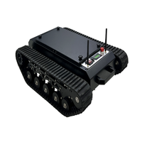 Vente Flash Moteur Réducteur DC à Balais Xingqi en Acier à Haute Teneur en Carbone, Châssis Tout-Terrain à Chenilles en Caoutchouc, Capacité de Charge de 30 kg