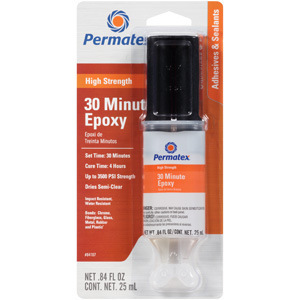 Permatex 5 Minute Epoxy 23 Ml <b>Gap</b> Filling Adhesive For Metal Repair - Product Image 2