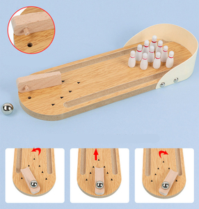 Premium 2024 VENTA CALIENTE DE ESCRITORIO DE MADERA <span class=keywords><strong>MINI</strong></span> BOLOS JUGUETES DE MADERA <span class=keywords><strong>MINI</strong></span> JUEGO DE MESA DE MADERA para NIÑOS y ADULTOS 2024 Gran <span class=keywords><strong>precio</strong></span> - Product Image 6